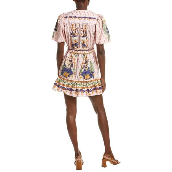 Farm Rio Womens The Dream Garden Mini Dress - Picture 2 of 3